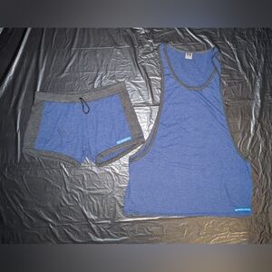 Men's N2N Gym tank top and Shorts underwear set Size L